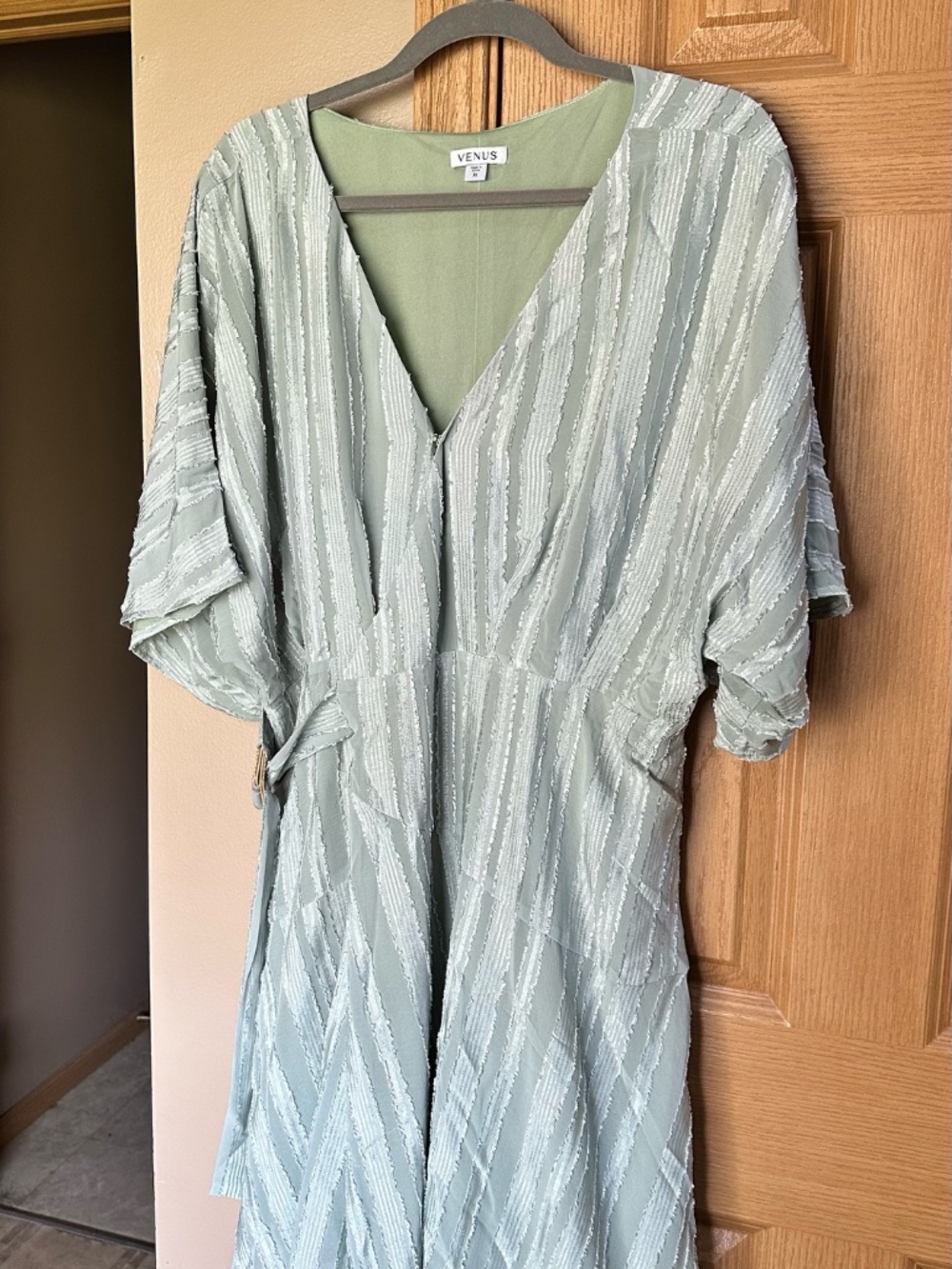 Dolman Sleeve Mini Dress - Iceberg Green NEW! - Picture 5 of 8